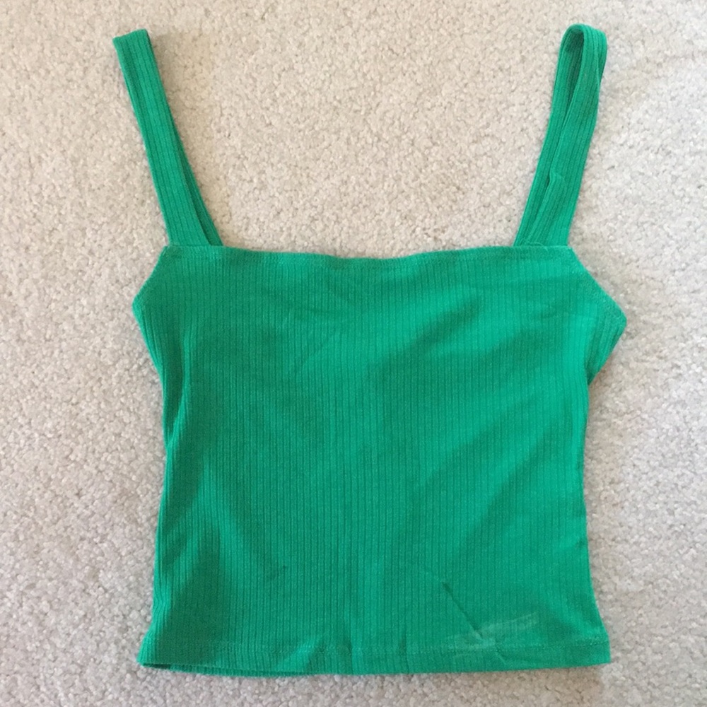 Verge Girl green crop top